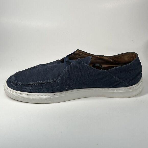 Peter Millar Shoes Men’s Size 13 M Blue Breeze Canvas Slip On Casual Footwear - Picture 8 of 15